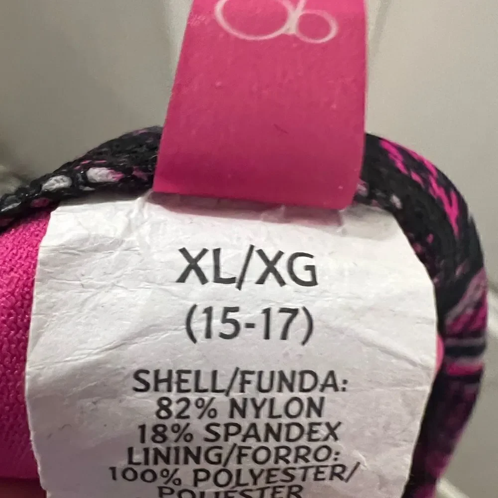 OP pink snake print swim bottoms XL.  NWOT.